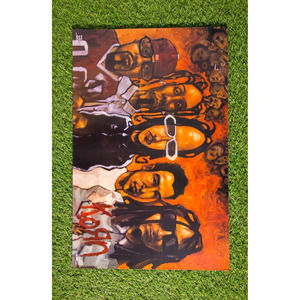 Korn In The Crowd Art Poster VIntage 2000 Funky Poster #6207 NOS